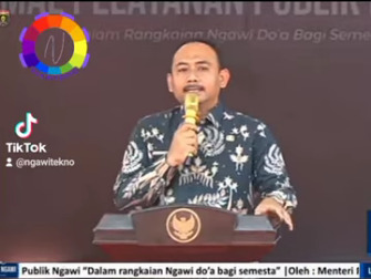 Sambutan Bapak Bupati Ngawi dalam Peresmian Mall Pelayanan Publik Ngawi