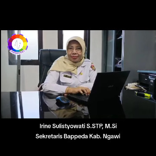 Ibu Irine Sulistyowati S.STP, M.Si, Sekretaris Bappeda Kab. Ngawi